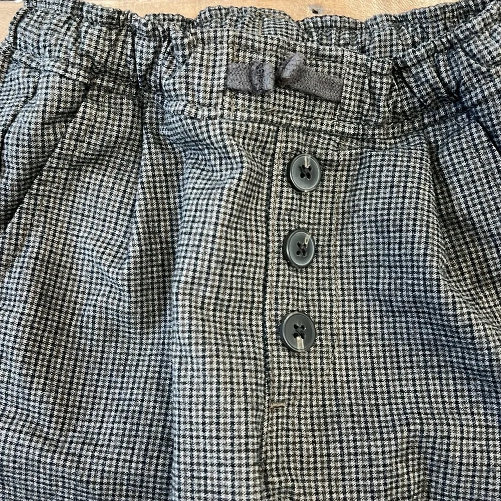 Zara brown plaid pants nwot